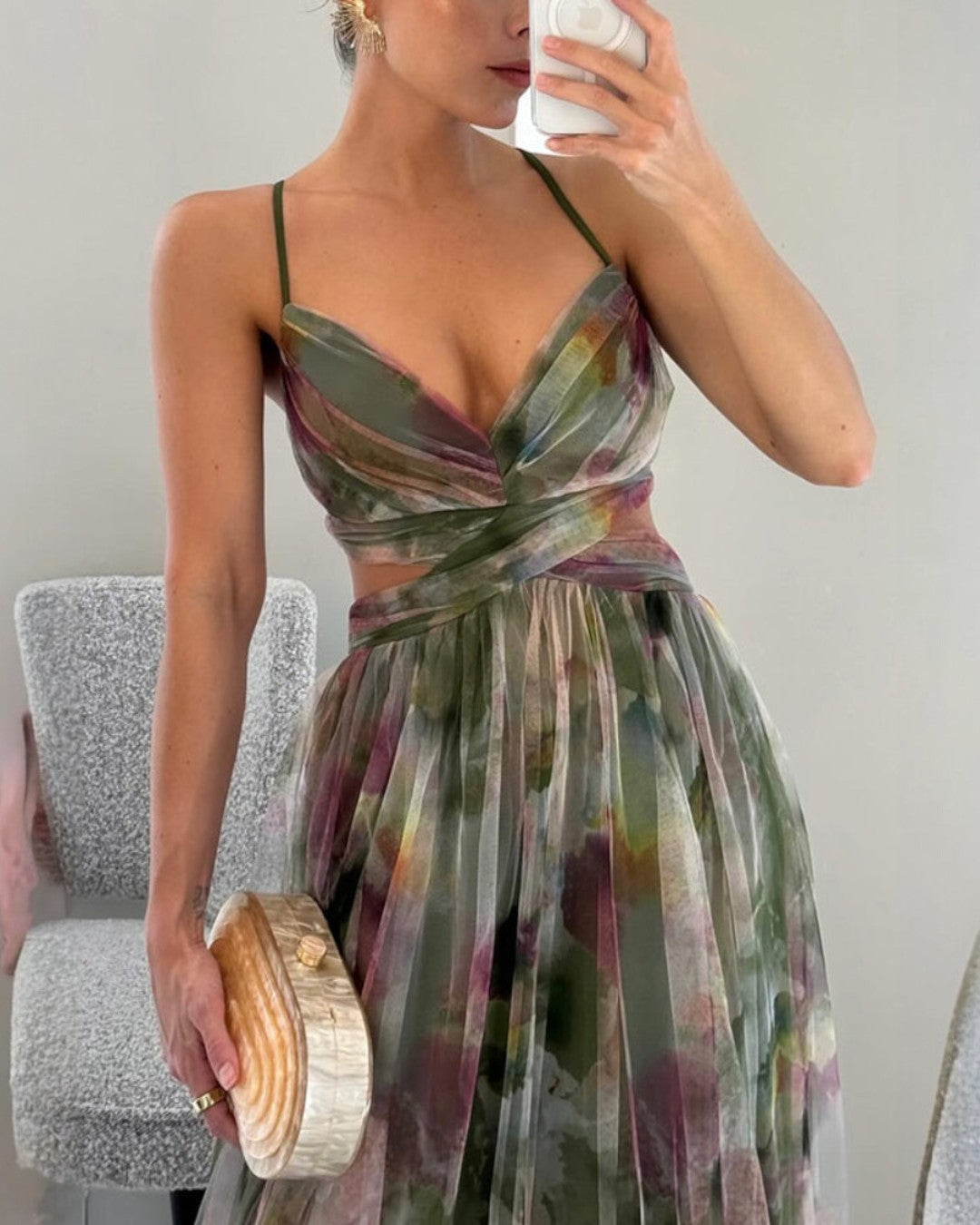 Serena – Enchanting Floral Print Maxi Dress 🌸