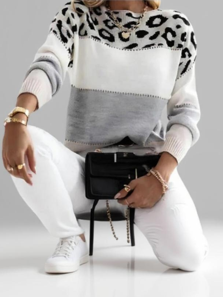 Charlene | Leopard Casual Sweater