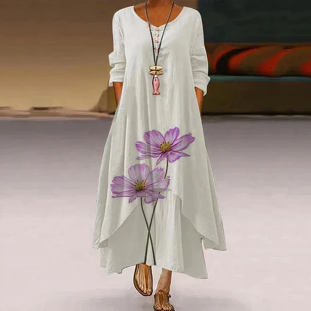 Félicie – Elegant Dress with Refined Details and a Flattering Fit