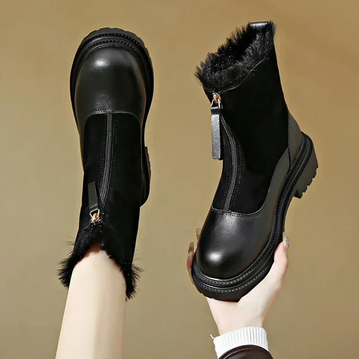 Amira | Cozy Winter Ankle Boots