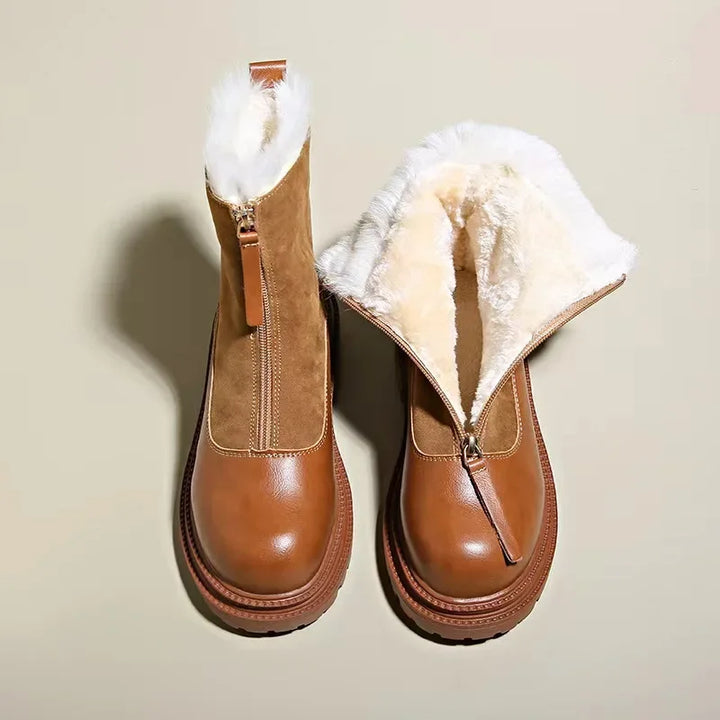 Amira | Cozy Winter Ankle Boots