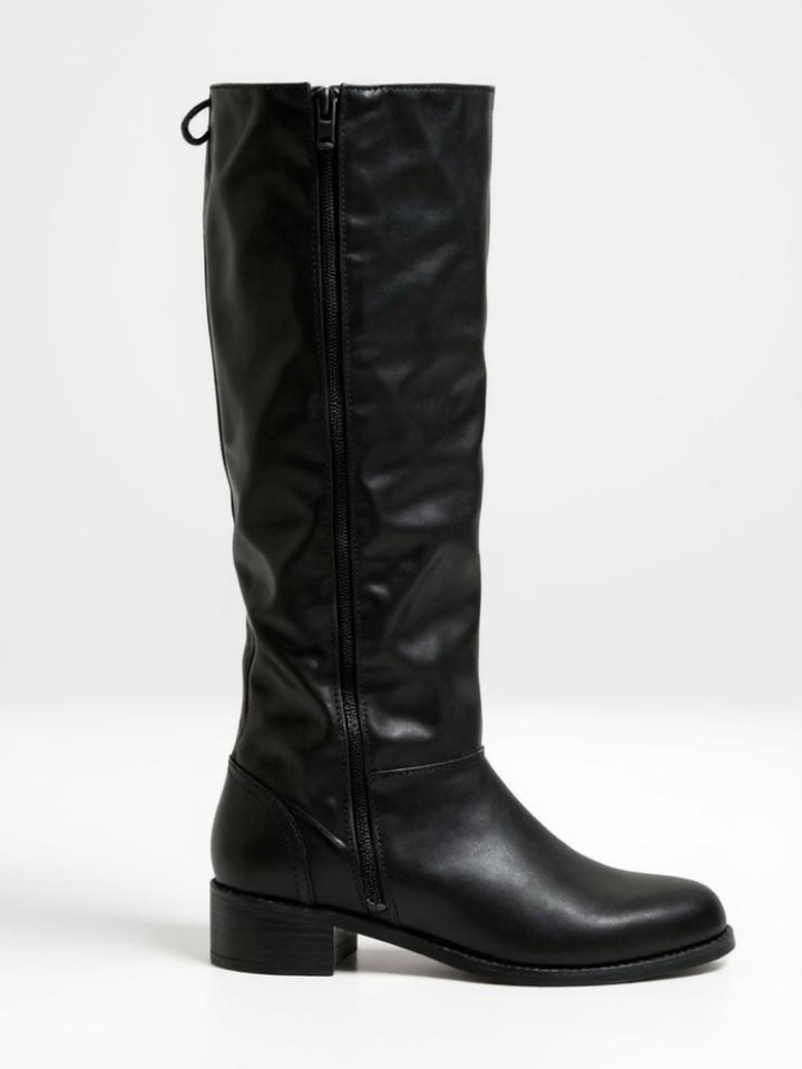 Harper | Laced Easy Zip Tall Boots