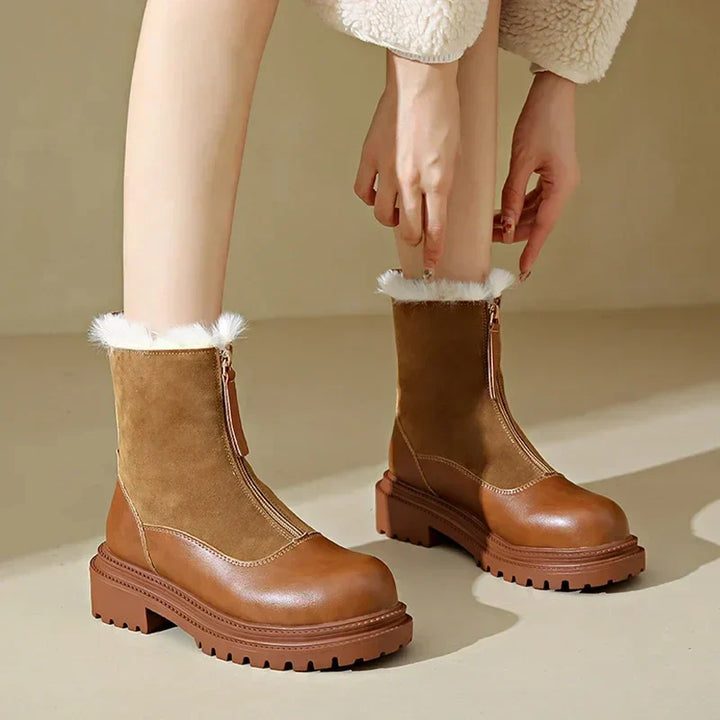 Amira | Cozy Winter Ankle Boots