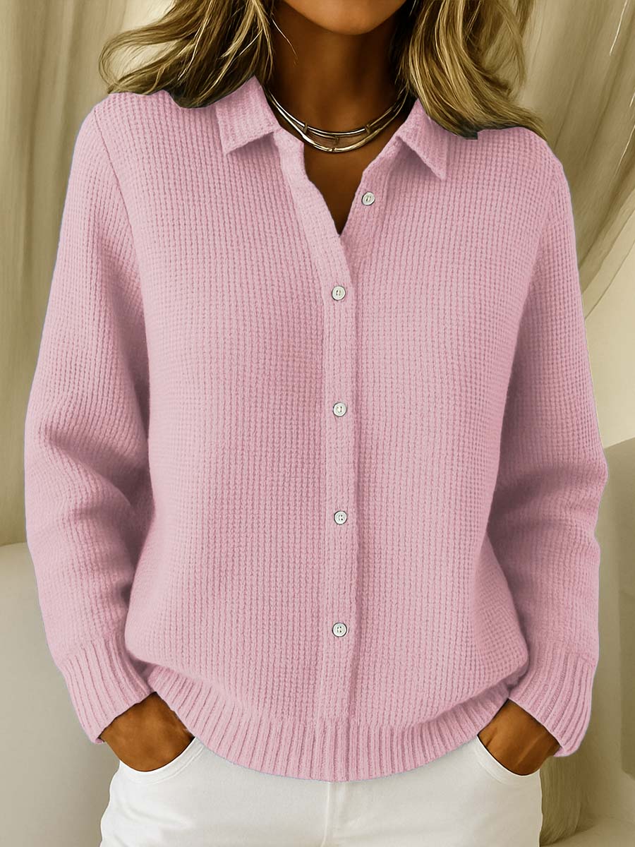 Eline | Classic Knit Button Cardigan