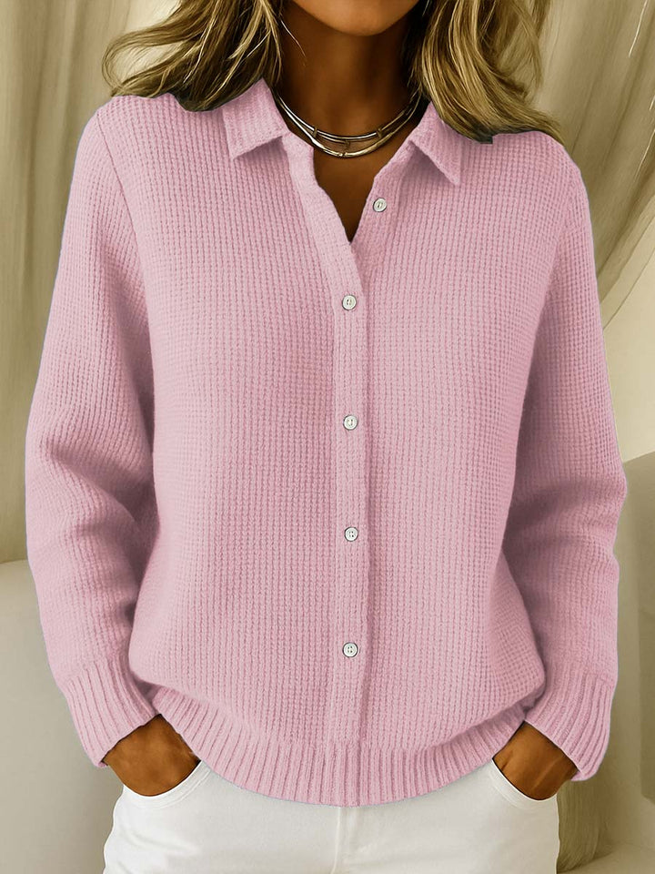 Eline | Classic Knit Button Cardigan