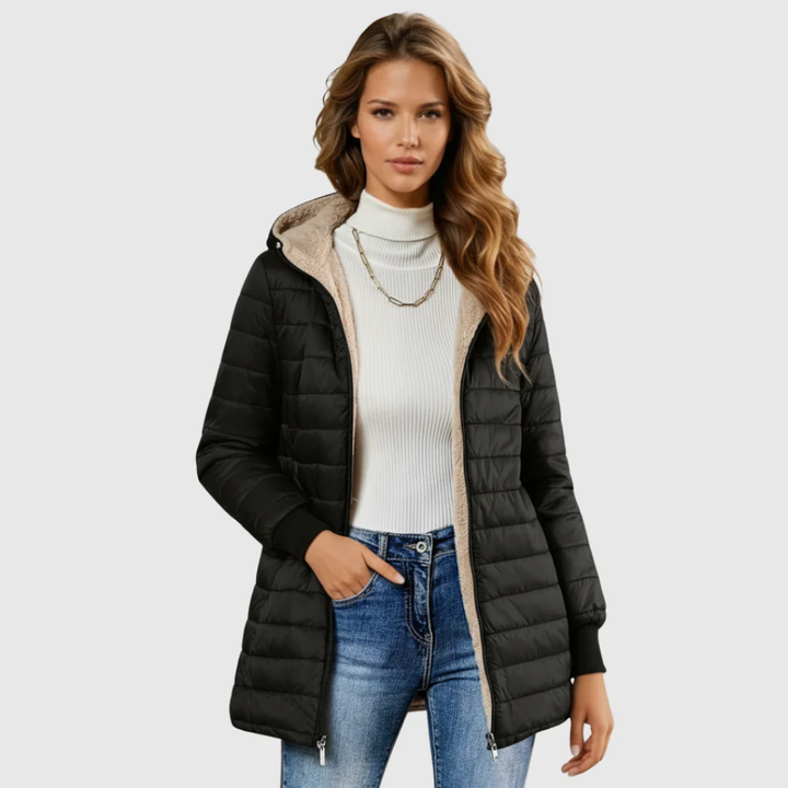 Caro | Sherpa-Lined Winter Coat