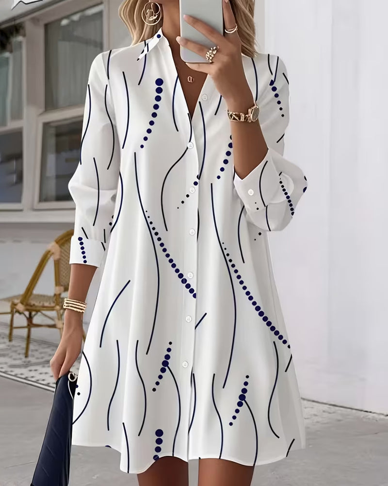 Ash | Wavy Collar Dress Shirt