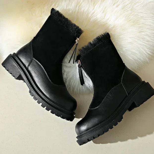 Amira | Cozy Winter Ankle Boots