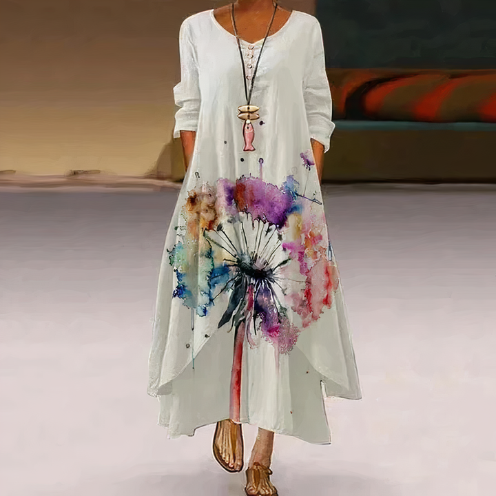 Félicie – Elegant Dress with Refined Details and a Flattering Fit