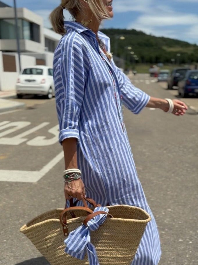 Veronica™ - Classic Striped Shirt