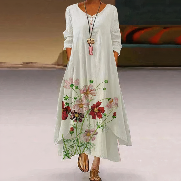 Félicie – Elegant Dress with Refined Details and a Flattering Fit