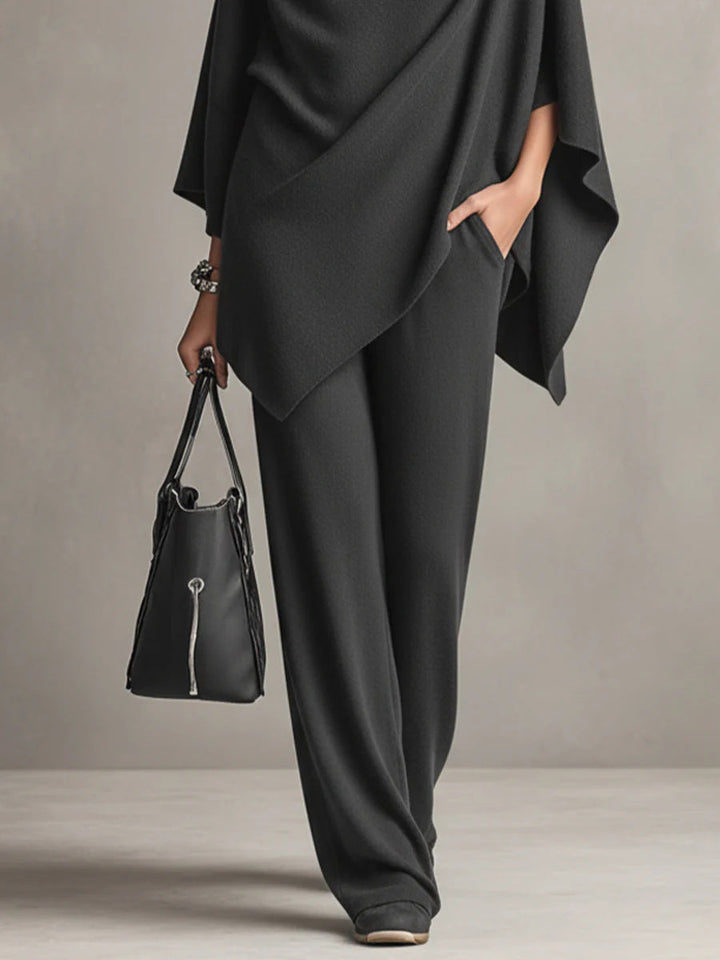 Seraphine™ | Elegant Drape Two-Piece Set