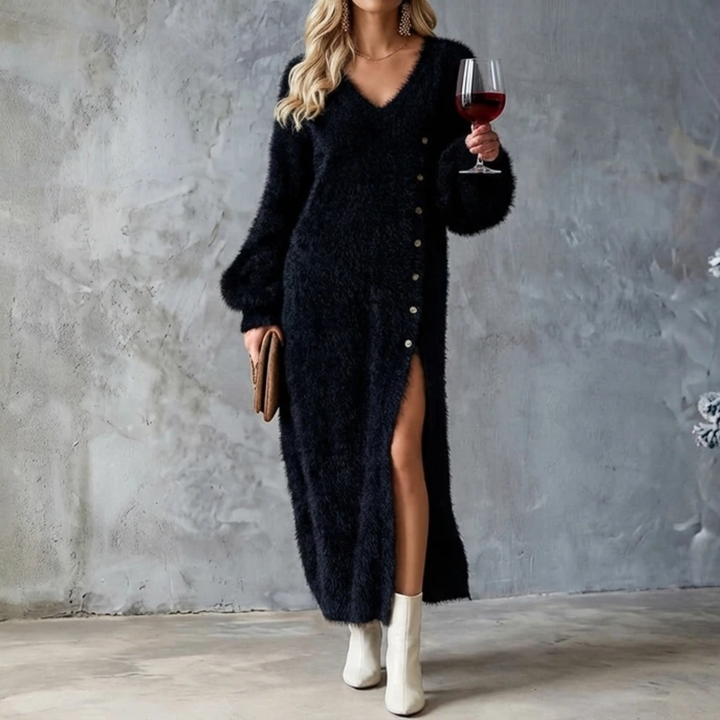 BRIELLE | Soft Warm Lounge Dress