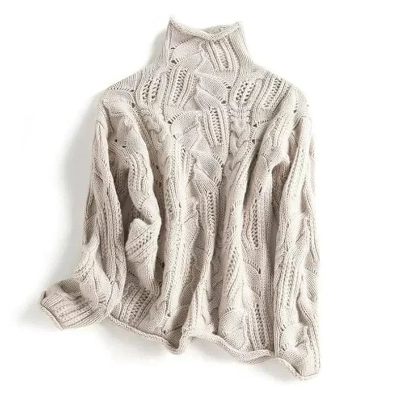 Rose Jennan Roll Neck Jumper | Timeless Elegance with Every Wear