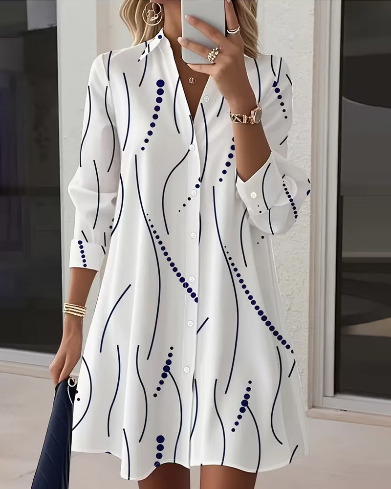 Ash | Wavy Collar Dress Shirt