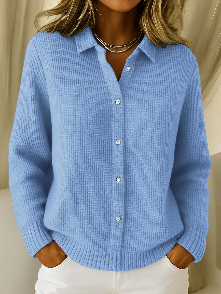Eline | Classic Knit Button Cardigan