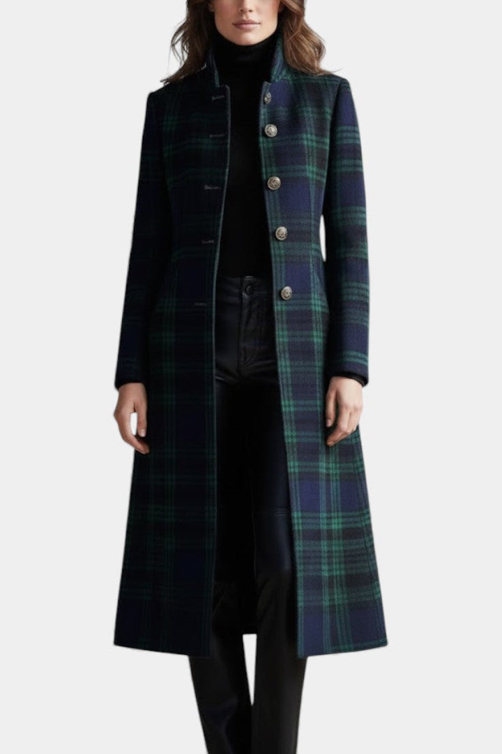 Hayden™ | Timeless Plaid Elegant Coat