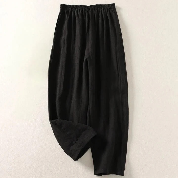 Andrea | Flowing Cotton and Linen Pants