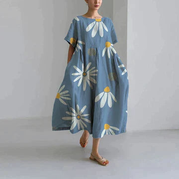 Zara – Casual and Elegant Floral Print Dress