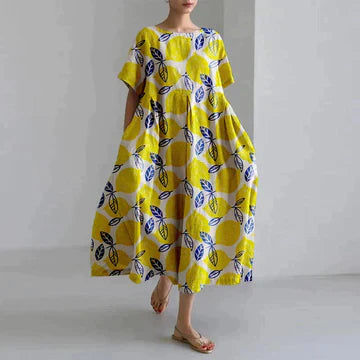 Zara – Casual and Elegant Floral Print Dress
