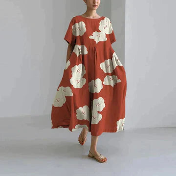 Zara – Casual and Elegant Floral Print Dress