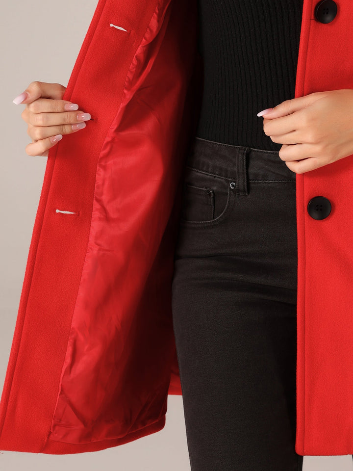 Sylvia | Women's Single Breasted Winter Trench Coat